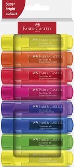 Bild vom Artikel Faber-Castell Textmarker TL 46 SF Superfluorescent 8er Kartonetui vom Autor 