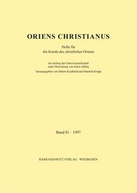 Produktbild: Oriens Christianus 81 (1997)