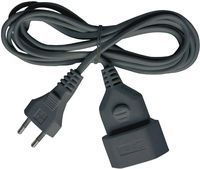 Bild vom Artikel Brennenstuhl 1161790 Strom Verlängerungskabel 2.5A Schwarz 3.00m H03VVH2-F 2X 0,75mm² vom Autor 