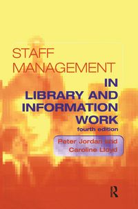 Produktbild: Jordan, P: Staff Management in Library and Information Work