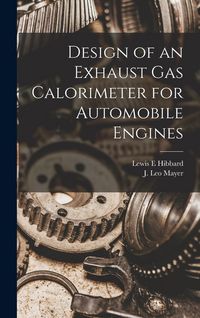 Produktbild: Design of an Exhaust gas Calorimeter for Automobile Engines
