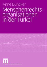 Produktbild: Menschenrechtsorganisationen in der T&uuml;rkei