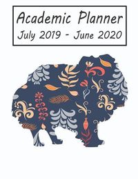 Bild vom Artikel Academic Planner July 2019 - June 2020: Pomeranian Dog Weekly and Monthly Planner, Academic Year: 12 Month Agenda - Calendar, Organizer, Notes, Goals vom Autor Petly Books