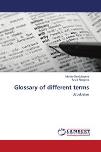 Produktbild: Glossary of different terms