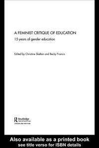 Produktbild: Feminist Critique of Education