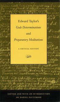 Produktbild: Edward Taylor's Gods Determinations and Preparatory Meditations