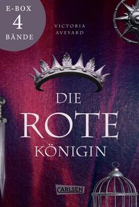 Produktbild: Die rote Königin: Im Kampf um ein freies Leben und die Liebe - Band 1-4 der romantischen Fantasy-Serie im Sammelband! (Die Farben des Blutes)