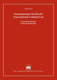 Produktbild: Transnationales Strafrecht/Transnational Criminal Law