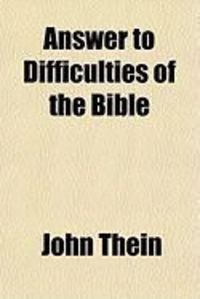 Produktbild: Answer to Difficulties of the Bible