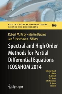Produktbild: Spectral and High Order Methods for Partial Differential Equations ICOSAHOM 2014