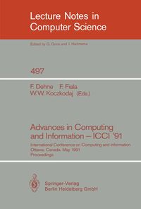 Produktbild: Advances in Computing and Information - ICCI '91