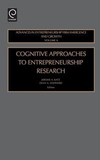 Produktbild: Cognitive Approaches to Entrepreneurship Research