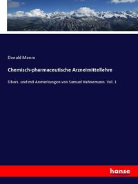 Produktbild: Chemisch-pharmaceutische Arzneimittellehre