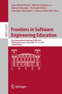 Produktbild: Frontiers in Software Engineering Education