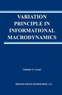 Produktbild: Variation Principle in Informational Macrodynamics