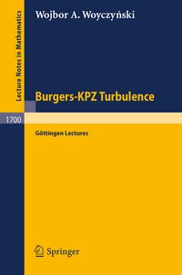 Produktbild: Burgers-KPZ Turbulence