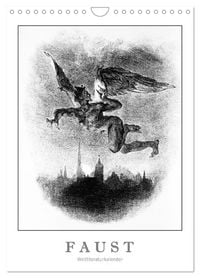 Produktbild: Faust - Weltliteraturkalender (Wandkalender 2027 DIN A4 hoch), CALVENDO Monatskalender