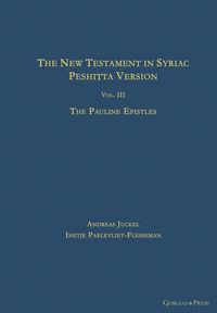 Produktbild: The New Testament in Syriac: Peshitta Version