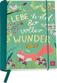 Produktbild: Buchkalender 2027: Lebe wild und voller Wunder