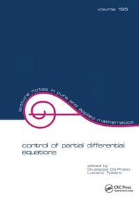 Produktbild: Control of Partial Differential Equations