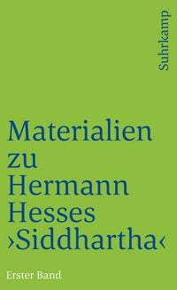 Produktbild: Materialien zu Hermann Hesses &raquo;Siddhartha&laquo;