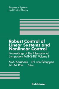 Produktbild: Robust Control of Linear Systems and Nonlinear Control