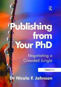 Produktbild: Johnson, N: Publishing from Your PhD