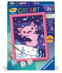 Produktbild: CreArt, Malen nach Zahlen Kinder - Axolotl