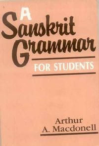 Produktbild: Sanskrit Grammar for Students
