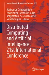 Produktbild: Distributed Computing and Artificial Intelligence, 21st International Conference