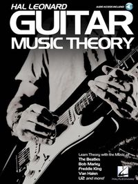 Produktbild: Hal Leonard Guitar Music Theory Book with Online Audio by Chad Johnson Guitar Tab Method Instructional Guide Learn Scales, Chords, Intervals and Circle of Fifths Through Popular Songs and Riffs
