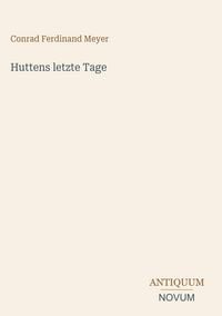 Produktbild: Huttens letzte Tage