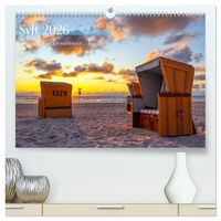 Produktbild: Sylt - Magie der Abendstunden (hochwertiger Premium Wandkalender 2026 DIN A2 quer), Kunstdruck in Hochglanz