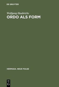 Produktbild: Ordo als Form