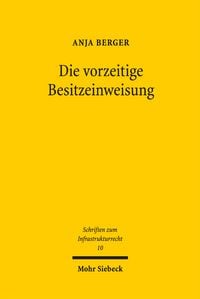 Produktbild: Die vorzeitige Besitzeinweisung