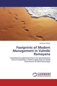 Produktbild: Footprints of Modern Management in Valmiki Ramayana