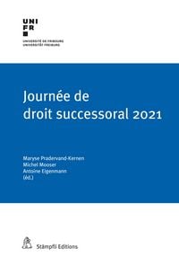 Produktbild: Journ&eacute;e de droit successoral 2021