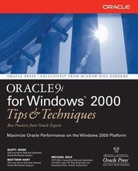 Produktbild: Oracle 9i for Windows: Tips and Techniques