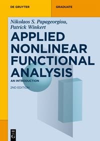 Produktbild: Applied Nonlinear Functional Analysis