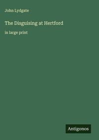 Produktbild: The Disguising at Hertford