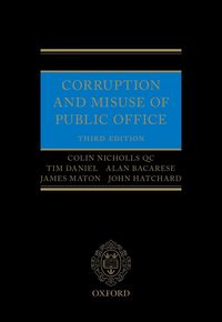 Produktbild: Corruption and Misuse of Public Office