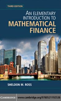 Produktbild: Elementary Introduction to Mathematical Finance