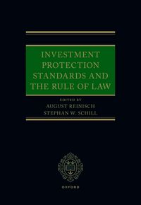 Produktbild: Investment Protection Standards and the Rule of Law