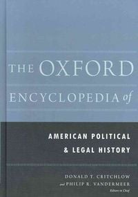 Produktbild: The Oxford Encyclopedia of American Political and Legal History