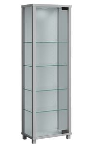 Produktbild: Holz Glas Stand Vitrine Sammelvitrine Edana Mini