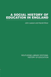 Produktbild: A Social History of Education in England