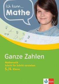 Produktbild: Klett Ich kann &hellip; Mathe Ganze Zahlen 5./6. Klasse
