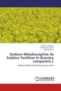 Produktbild: Rehman, R: Sodium Metabisulphite As Sulphur Fertilizer In Br