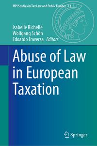 Produktbild: Abuse of Law in European Taxation