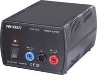 Produktbild: VOLTCRAFT CSP-140 Labornetzger&auml;t Gleichspannung symmetrisch 15 V/DC (max.) 1 A (max.) 30 W Anzahl Ausg&auml;nge 1 x